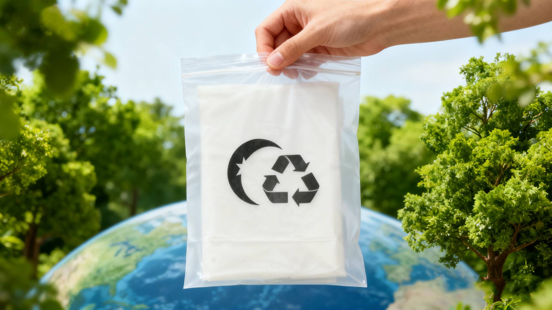Biodegradable plastic bags in bulk - SunPak eco packaging