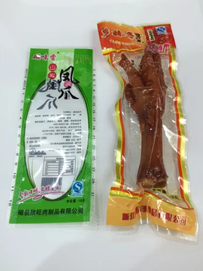 transparent 121 degree high temperature resisitance cpp retort pouch for meat