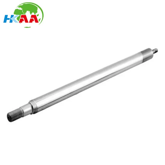 CNC Machining Hard Chrome Plating Telescopic Hydraulic Piston rods for truck tipping systems