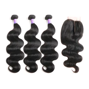 ruimei cuticle aligned raw virg natural color clip in extension human hair weave bundle with closure vendors