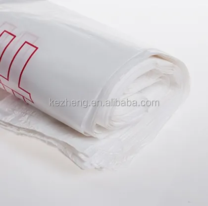 T-shirt shopping bags with customers' logo bulk