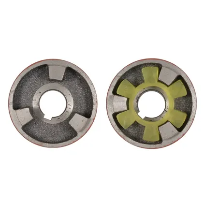 Fenner Type Cast Iron Water Pump Quick Rubber Shaft Coupling