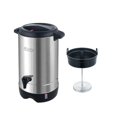 American Style 30-45 Cups Stainless Steel Electric Coffee Catering Urn Maker