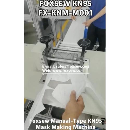 Machine manuelle de fabrication de masque de type KN95