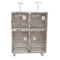 Stainless Steel ICU Oxygen Monitoring Cabin Cage for Pets