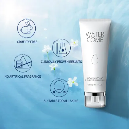 OEM Private Label Whitening Facial Foam Cleanser