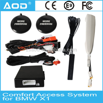 For BMW X1 comfort access system with keyless entry/window closer/side mirror folding/trunk open functions