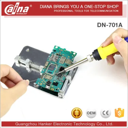 Wholesale Good Price Soldering Machine 2in1 Soldering Irons And Hot Air Soldering Desoldering Station Daina DN701A