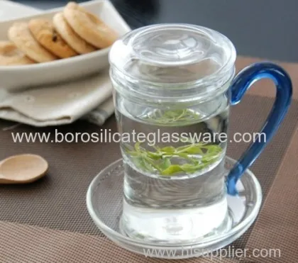 Creative Highly Transparent Pyrex Glass White Teas Tea Cup 