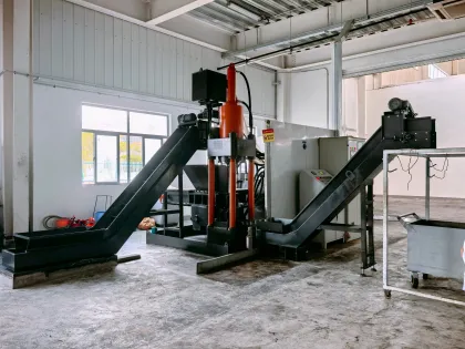 Auto Baler Aluminium Baling Machine Can Baler