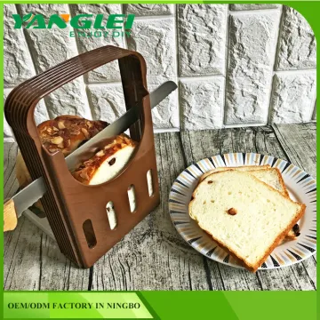100% brand new manual bread slicer bread cutter sandwich cutter