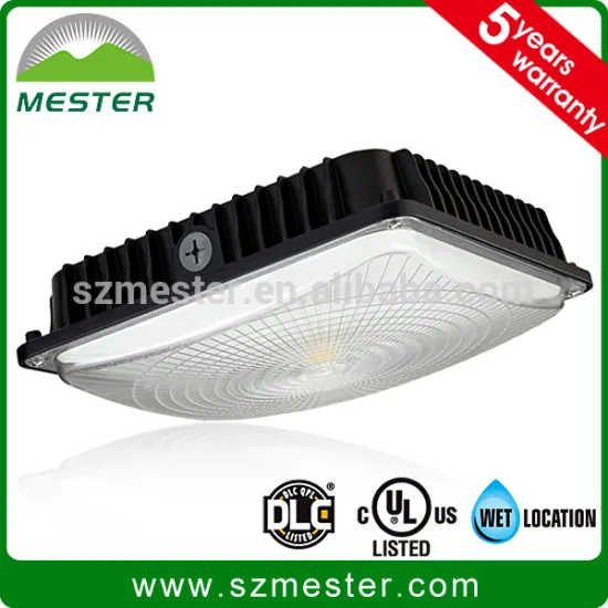 DLC 70W 5800lm canopy high bright led light