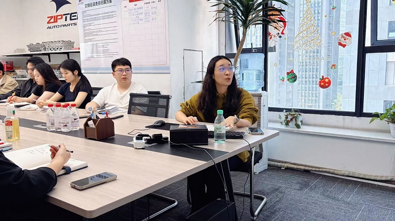 Practicing Altruistic Thinking to Deepen Customer Service: Ziptek Business Department Holds Customer Relationship Maintenance Meeting