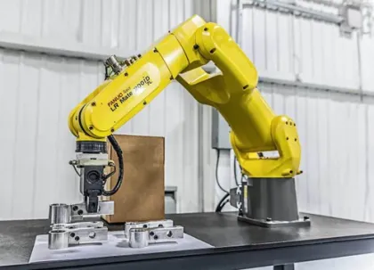 Fanuc 6-Axis LR Mate 200iD/7L Mini Robot for Automated Grinding and Polishing