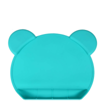 Food Grade Bear Shape Silicone Zuigplacat