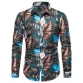 Long Sleeve Men's Hawaiian Shirt