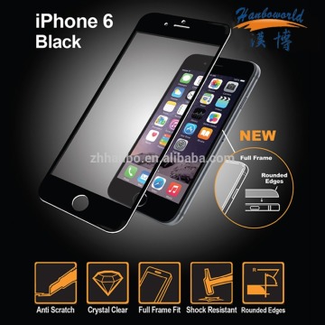 Factory price 3D curved glass screen protector for Iphone 6/6s