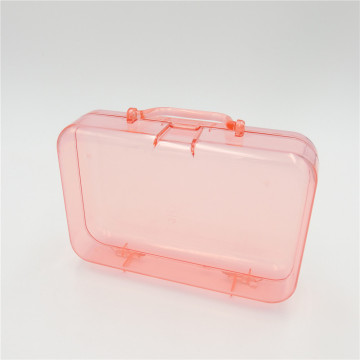 Organizador de caja de plástico transparente ABS
