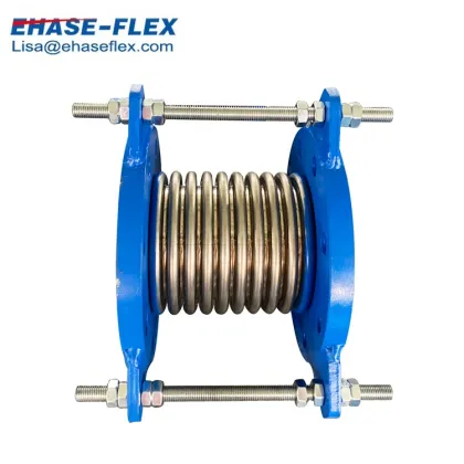 Water Pipe Flexible Joints with Tie Rods