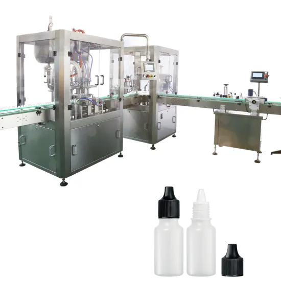 High Speed Automatic Liquid Glue Filling and Capping Machine