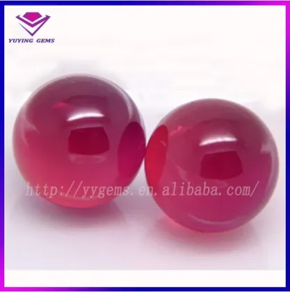 Synthetic Ruby Stone Wholesale Ruby Ball Price