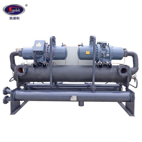 80HP  water cooled twin screw chiller