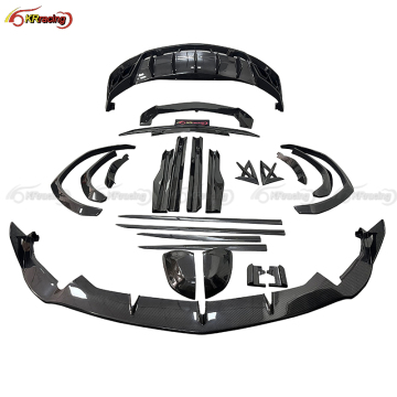 MSY Style Dry Carbon Fiber Soft Body Kit with Exhaust Tips for Lambo URUS SUV (2018-2019)