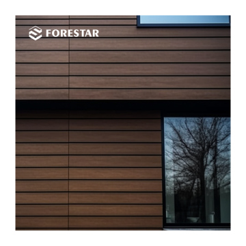 Modern Wooden Grain WPC Ceiling Panels and Siding