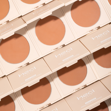 Vegan Bronzer Palette: Custom Your Logo Cosmetic Makeup Bronzer Pressed Powder Face Beauty Private Label