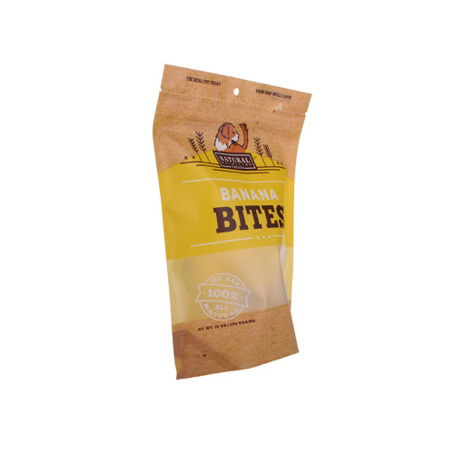 Stand up pet food pouch 100% compostable