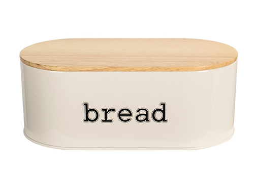 The choice of green life: Bamboo or Wooden Cover Small Oval Bread Box adds color and flavor to your bread preservation