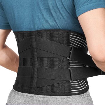 New Breathable Waist Lumbar Support Belt: Comfortable Adult Back Brace