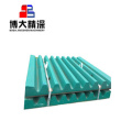 Manganese Casting Wear Parts Jaw Plate for Jaw Crusher suitable C125