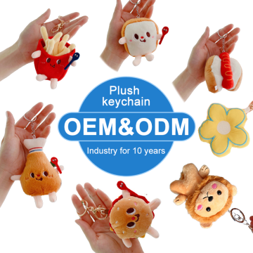 Stylish 2023 Hot Sale: Candy Color Cartoon Puppy Dog Poms & Unique Key Chain Plush Accessories