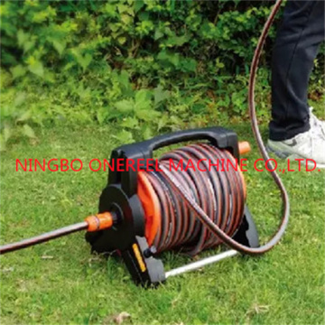 Water Hose Reel With Spray Gun