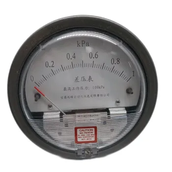 Cast Aluminium Alloy Micro Pressure Gauge Magnehelic Differential Pressure Gauge