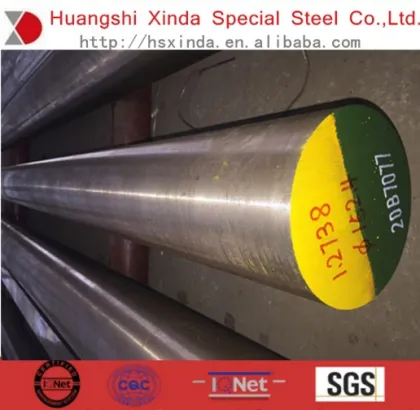 XINDA HIGH QUALITY DIE STEEL ROUND BAR P20+Ni