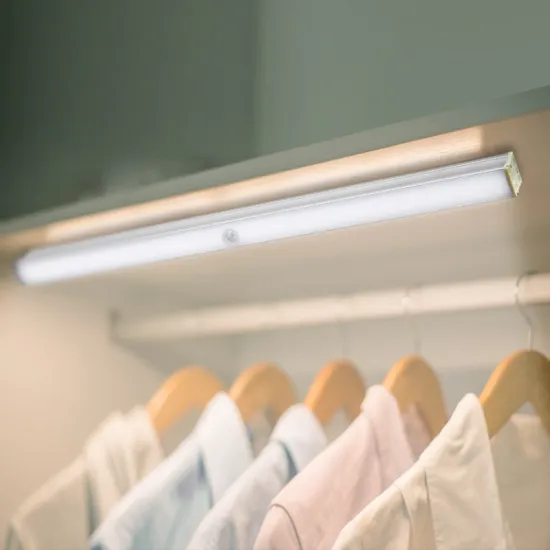 20LED Aluminum Motion Sensor Under Cabinet Closet Kitchen Bar Wardrobe Light