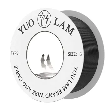 YULAN CABLE Wholesale Suppliers: Round Cables, Single Core Wire 1*6MM2, 7 Core Electrical Power Cable