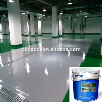 Collision-resistance epoxy colorized floor paint for factory/garage/warehouse