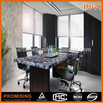 PFM elegant agate table granite bar table