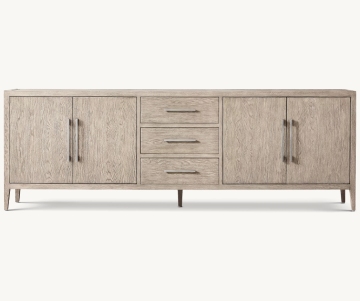 French Modern 4 Door Sideboard with Drawers - Luxury Dining Room Furniture