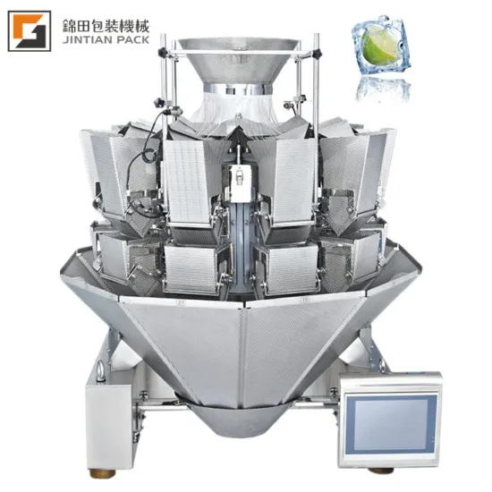 Multi-Head Weigher 10-3000g Granule Electronic Weighing Machine (10/14 Heads)