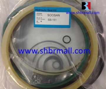 SB-151 SOOSAN HIDROLIC HAMMER BURERS için SEAL KAPLARI: Değiştirme ve Bakım Çözümleri
