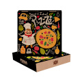 Eco-friendly Disposable Kraft Pizza Box for Takeaway
