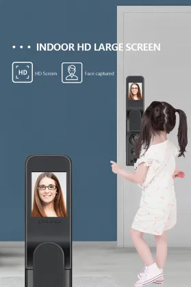 Lifelibero Tuya WiFi 3D Face Recognition Smart Door Lock