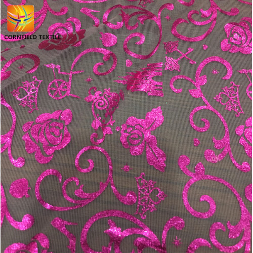 Best beautiful pattern mesh fabric for wedding