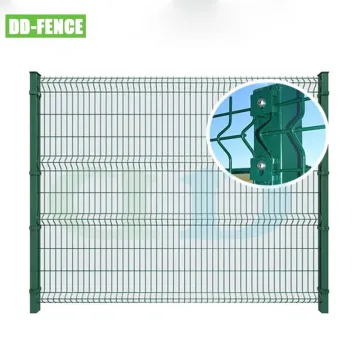 Welded Wire Mesh Panel Garden Curvy Mesh Fence