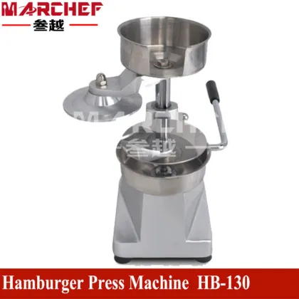 130MM Commercial Hamburger Press Machine_ Hamburger Maker_Manual Hamburger Machine