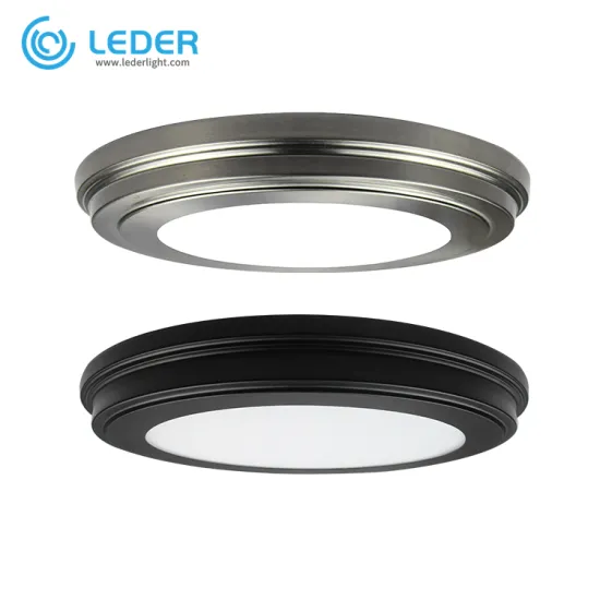 LEDER White Round 6W LED Panel Light